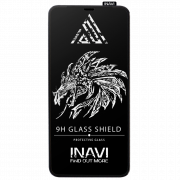 Защитное стекло (NP) FullGlue для iPhone 12 mini INAVI PREMIUM черный