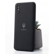 Силиконовый чехол Original pack SOFT для iPhone 12 Pro Max (ТРИЗУБ) черный