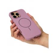 Чехол MagSafe Silicone Beats Case для iPhone 16 Pro lavander