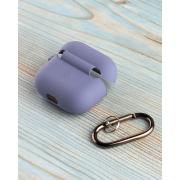 Чехол для Airpods 3 SOFT+Fiber grey lavender