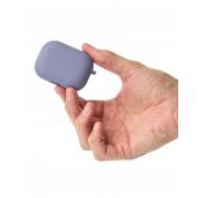 Чехол для Airpods Pro SOFT+Fiber grey lavender