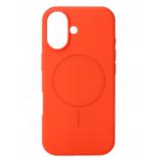 Силиконовый чехол Slim Ring Soft с поддержкой MagSafe для iPhone 17 orange