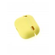 Чехол для Airpods Pro SOFT+Fiber shiny yellow