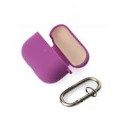 Чехол для Airpods Pro SOFT+Fiber grape