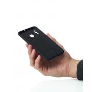 Силиконовый чехол SOFT Silicone Case для Samsung A20/ A30 HQ (без лого) черный
