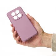 Силиконовый чехол SOFT Silicone Case для Xiaomi Redmi Note 14 Pro Plus 5G (без лого) лаванда