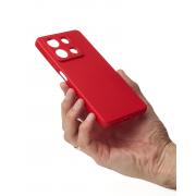 Силиконовый чехол SOFT Silicone Case для Xiaomi Redmi Note 13 5G (без лого) красный