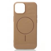 Чехол Glamour Beats Case with MagSafe для iPhone 13/14 desert titanium