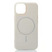 Чехол Glamour Beats Case with MagSafe для iPhone 13/14 natural titanium