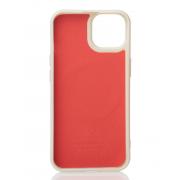 Чехол Glamour Beats Case with MagSafe для iPhone 13/14 natural titanium