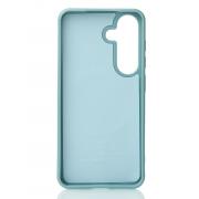 Силиконовый чехол Slim Ring Glamour с поддержкой MagSafe для Samsung S23 FE wave blue