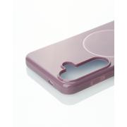 Чехол Glamour Beats Case with MagSafe для Samsung S24 deep purple