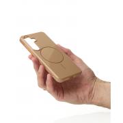 Чехол Glamour Beats Case with MagSafe для Samsung S24 desert titanium