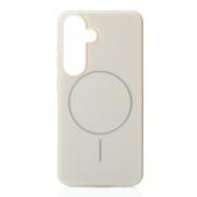 Чехол Glamour Beats Case with MagSafe для Samsung S24 natural titanium