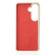 Чехол Glamour Beats Case with MagSafe для Samsung S24 natural titanium