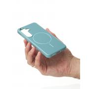 Чехол Glamour Beats Case with MagSafe для Samsung S24 wave blue