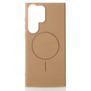 Чехол Glamour Beats Case with MagSafe для Samsung S24 Ultra desert titanium