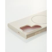 Чехол Glamour Beats Case with MagSafe для Samsung S24 Ultra natural titanium