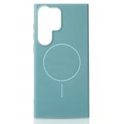 Чехол Glamour Beats Case with MagSafe для Samsung S24 Ultra wave blue
