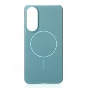 Чехол Glamour Beats Case with MagSafe для Samsung S25 Edge wave blue