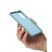 Чехол Glamour Beats Case with MagSafe для Samsung S25 Edge wave blue