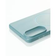 Чехол Glamour Beats Case with MagSafe для Samsung S25 Edge wave blue