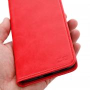 чехол-книга DC ELEGANT для Samsung A25 красный