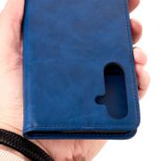 чехол-книга DC ELEGANT для Samsung A25 синий
