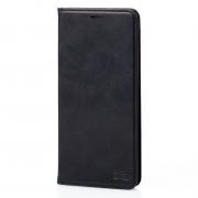 Чехол-книга DC ELEGANT для Samsung Galaxy M55/M55S (черный, магнитная застежка, карман для карт)