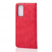 чехол-книга DC ELEGANT для Samsung S20 FE красный
