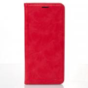 Чохол-книжка DC ELEGANT для Xiaomi Poco F6/Redmi Turbo 3 (червоний, магнітна застібка, кишеня для карт)