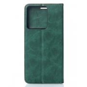 чехол-книга DC ELEGANT для Xiaomi Redmi 13C 4G / Poco C65 темно-зеленый