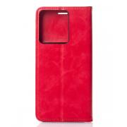чехол-книга DC ELEGANT для Xiaomi Redmi 13C 4G / Poco C65 красный