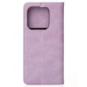 чехол-книга DC ELEGANT для Xiaomi Redmi Note 14 4G Global сиреневый