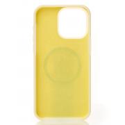 Чехол MagSafe Liquid Silicone Full для iPhone 14 Pro sunglow