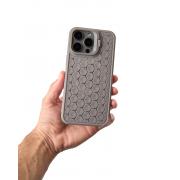Чехол MagSafe MOSAIC для iPhone 14 Pro Max серый