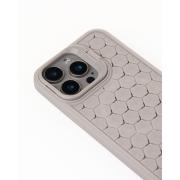 Чехол MagSafe MOSAIC для iPhone 15 Pro Max серый