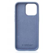 Силиконовый чехол Slim Ring Soft с поддержкой MagSafe для iPhone 15 storm blue