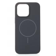 Чехол Beats Silicone Case with MagSafe для iPhone 15 Pro (stone gray, микрофибра)