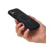 Чехол MagSafe Silicone Beats Case для iPhone 16 black