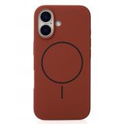 Чохол Beats Silicone Case with MagSafe для iPhone 16 (brown, мікрофібра)