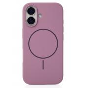Чохол Beats Silicone Case with MagSafe для iPhone 16 (lavender, мікрофібра)