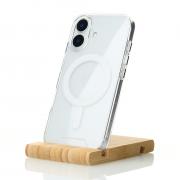 Протиударний чохол для смартфона Space Case with Magnetic for iPhone 16 прозорий
