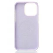 Чехол MagSafe Liquid Silicone Full для iPhone 14 Pro violet