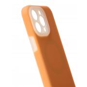 Чехол Liquid Silicone Full с поддержкой MagSafe для iPhone 15 Pro Max orange