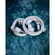 USB cable Foxconn Type-C to Lightning (тех. пакет) белый