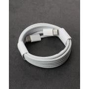 USB cable Foxconn Type-C to Type-C тканевый (тех. пакет) 2м. белый