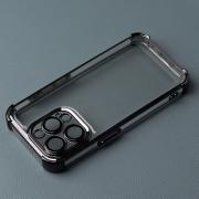 Пластиковый чехол FRAME CORNER для iPhone 13 Pro Max черный
