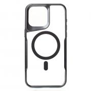 Пластиковый чехол MagSafe NEWZONE для iPhone 15 Pro Max черный