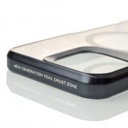 Пластиковый чехол MagSafe NEWZONE для iPhone 15 Pro Max черный